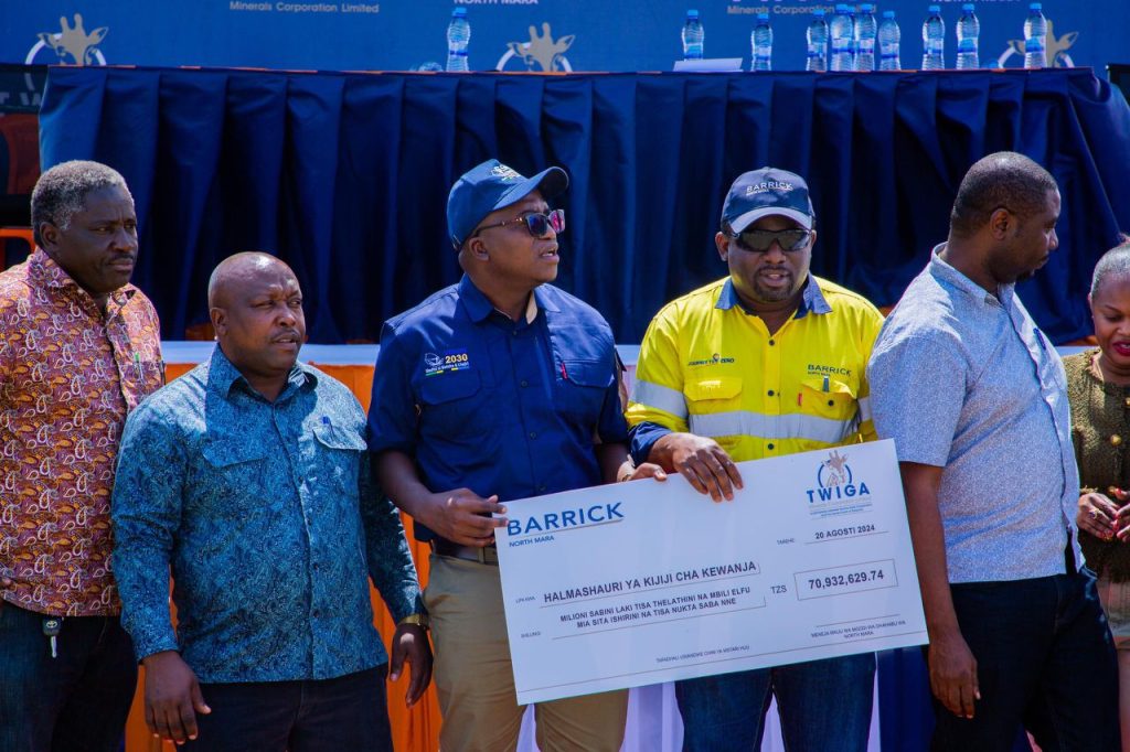 Vijiji vitano vyalipwa bilioni 2 za mrabaha kutokana na uzalishaji dhahabu Nyamongo-Tarime